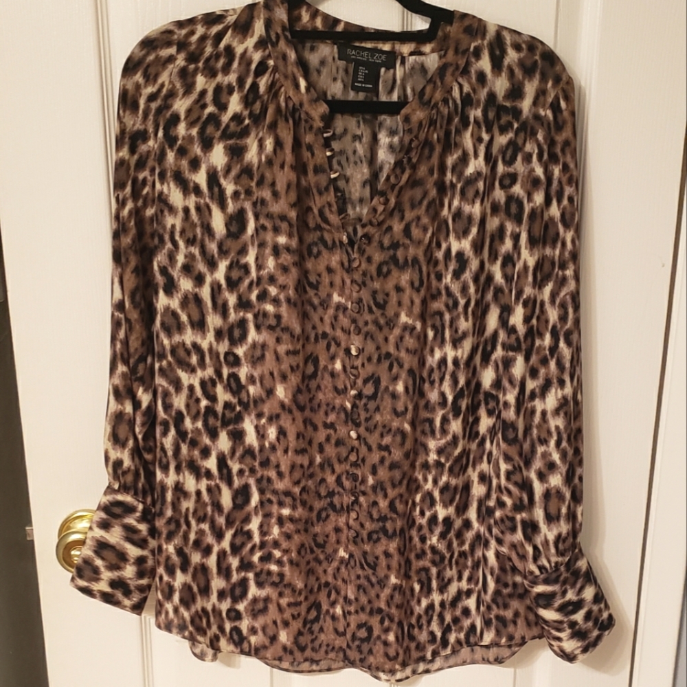 Leopard blouse